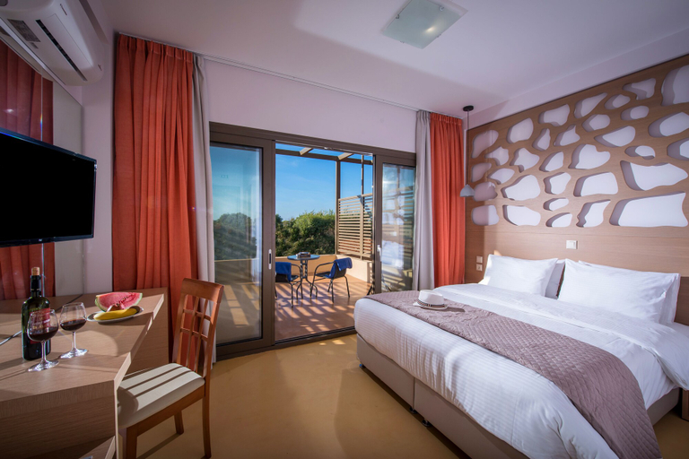 Bedroom 2, Oasis Beach Hotel Adults Only, Crete