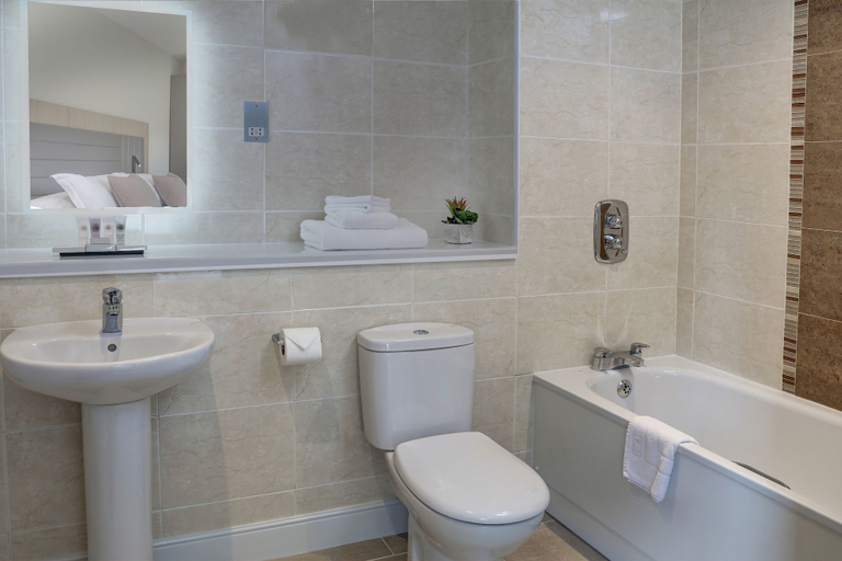 Bathroom 4, Mytton Fold Hotel, Lancashire