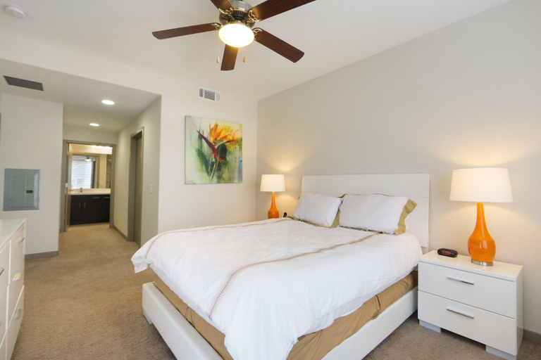 Bedroom 3, Global Luxury Suites Sunnyvale North, Santa Clara