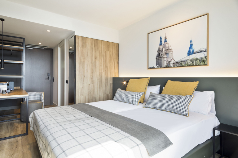 Bedroom 4, Hotel Acta Voraport, Barcelona