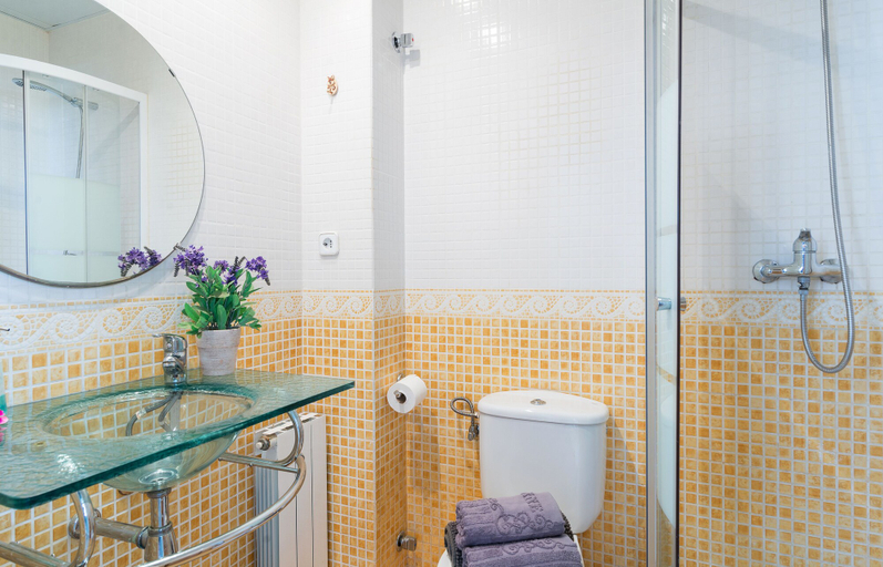 Bathroom 3, Chic loft mar y montaña, Barcelona