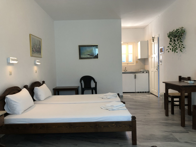 Bedroom 2, Cyclades Studios - Paros, South Aegean