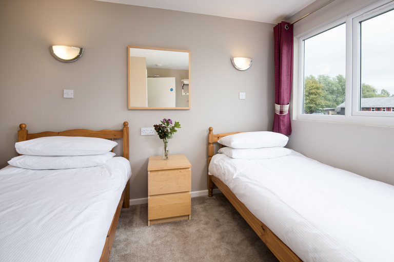Bedroom 3, Brown Rigg Lodges, Northumberland