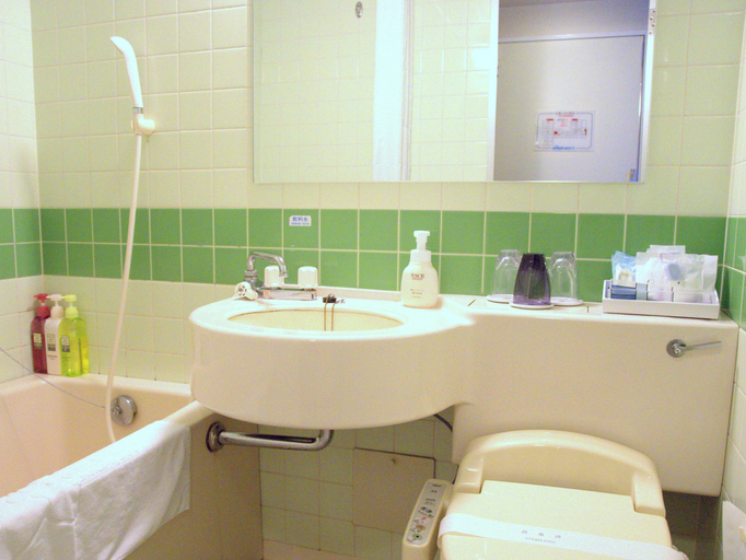 Bathroom 4, Hotel Miyahira, Ishigaki