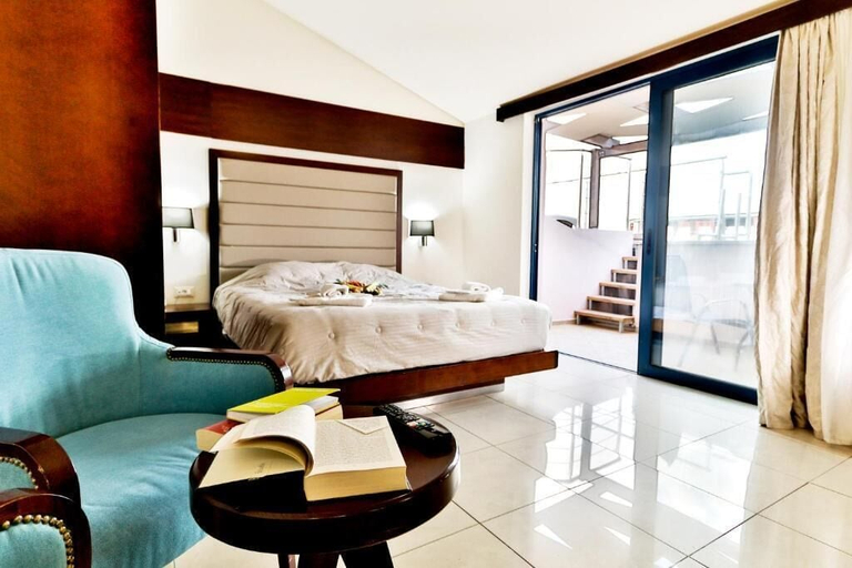 Bedroom 3, Galini Private Pool Suites with Sea View, Crete