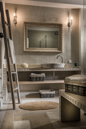 Bathroom 5, SunVillage Boutique Hotel, Crete