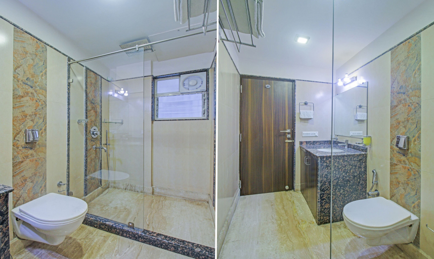 Bathroom 4, Treebo Sreema Saltlake Near City Centre Mall, North 24 Parganas