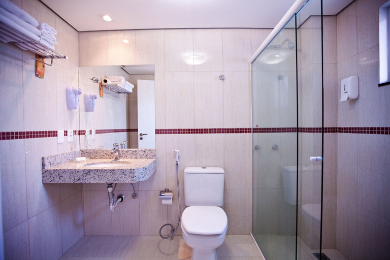 Bathroom 4, Del Rey Quality Hotel, Foz do Iguaçu