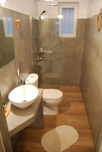Bathroom 4, Galini Rooms & Apartments Syros, South Aegean
