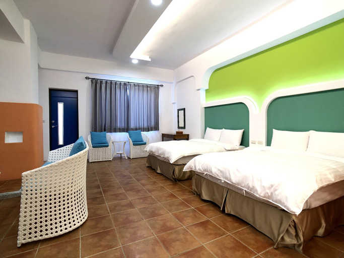 Bedroom 3, Kenting True Color Hostel, Pingtung