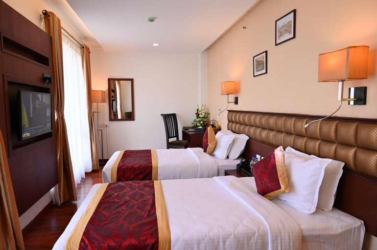 Bedroom 2, Raaj Bhaavan Clarks Inn Chennai, Kancheepuram