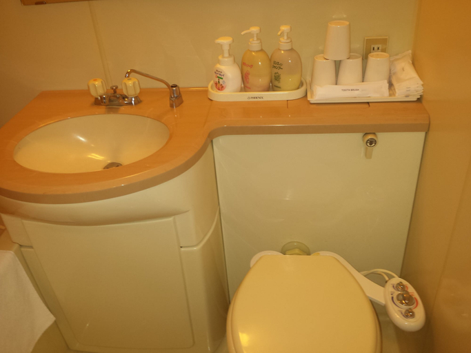 Bathroom 5, Sounkyo Mount View Hotel, Kamikawa