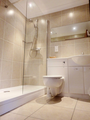 Bathroom 3, The Old Rectory Hotel, Norfolk
