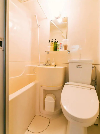 Bathroom 3, Hostel Fukuoka.com Tenjin no.2, Fukuoka