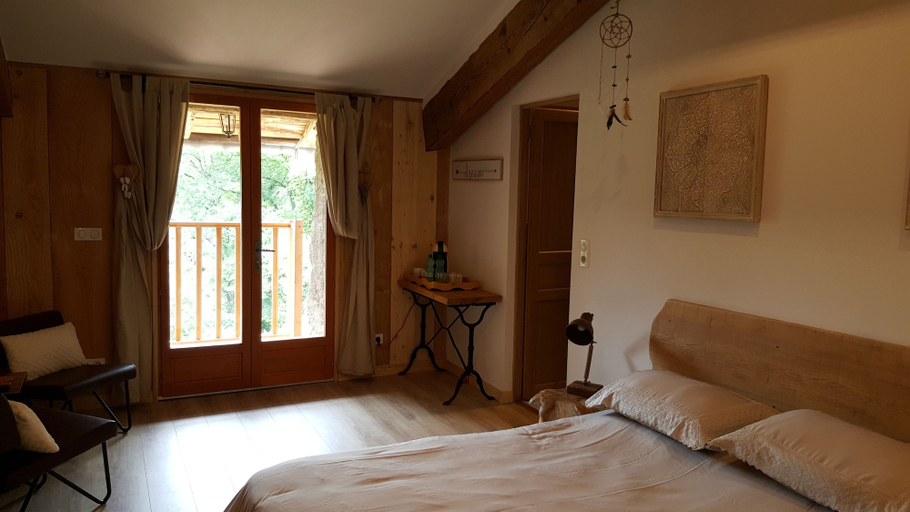 Bedroom 4, Chambre d'hôtes St Jacques, Ariège