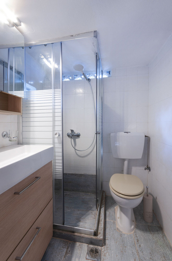 Bathroom, Beachfront house with amazing sea view, Central Macedonia
