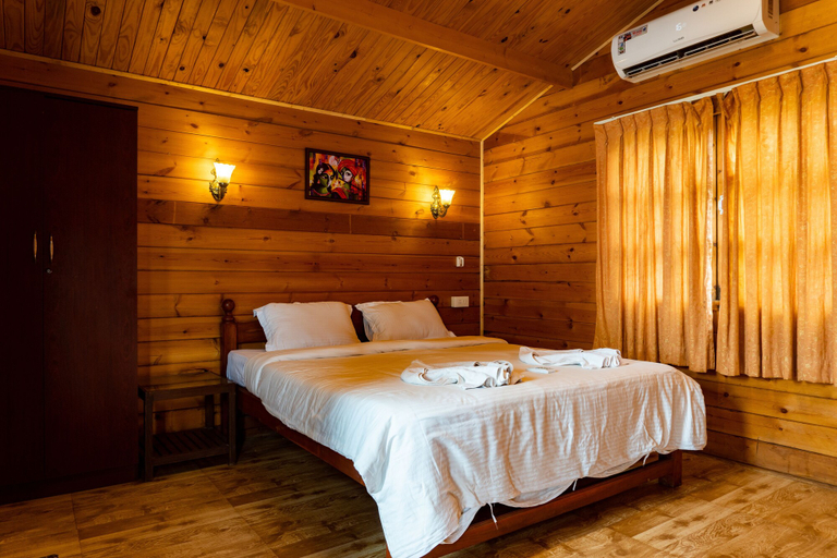 Bedroom 3, Vista Praia Beachfront Cottages, North Goa