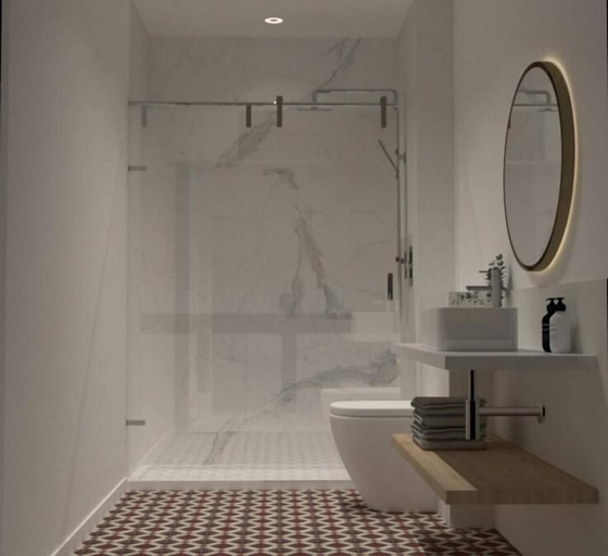 Bathroom 3, Fontanella by BCN URBAN ROOMS, Barcelona