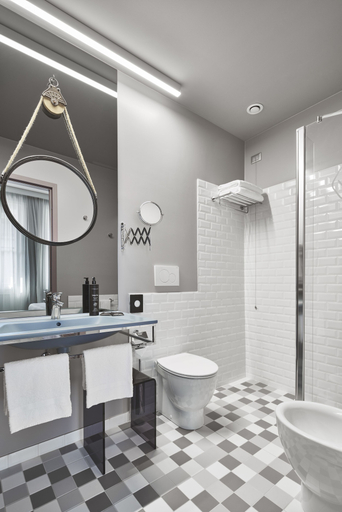 Bathroom 5, The Modernist Hotel, Trieste