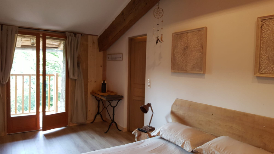 Bedroom 3, Chambre d'hôtes St Jacques, Ariège