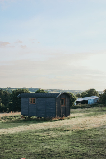 Exterior & Views 2, Stunning Shepherd's Hut Retreat, North Devon, Devon