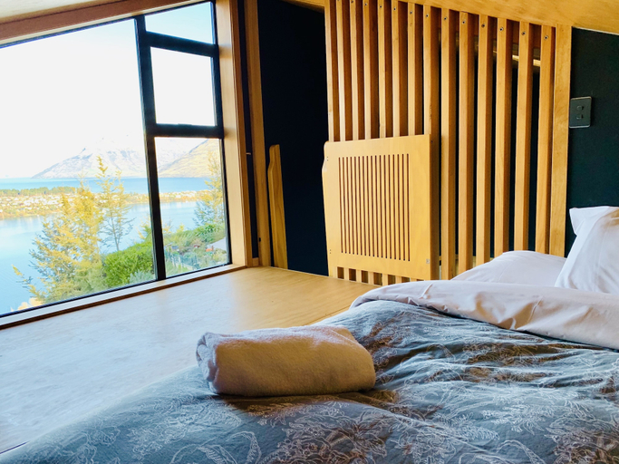 Bedroom, Award Winning Architecturally Designed Pad, Queenstown-Lakes
