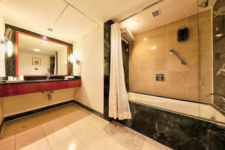 Bathroom 5, The Central Park Hotel, Pune