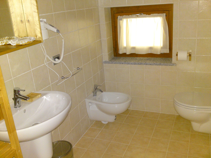 Bathroom 4, Albergo Punta Zerbion, Aosta