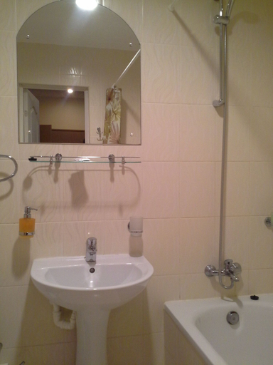 Bathroom 5, Sky High Hotel, Riga