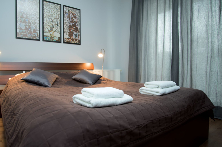 Bedroom 1, Apartamenty Sedinum - Modern, Szczecin