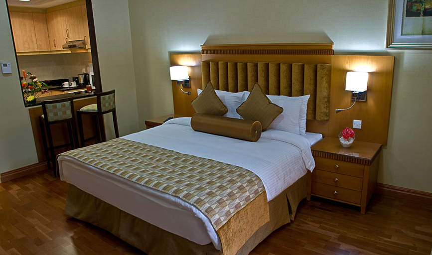 Bedroom 3, Chelsea Gardens Hotel Apartment, Dubai