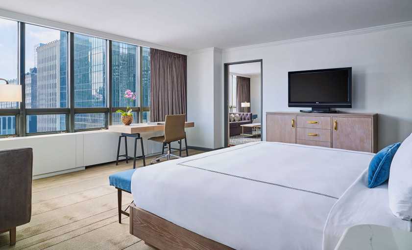 Bedroom 2, The Marquette Hotel, Curio Collection by Hilton, Hennepin