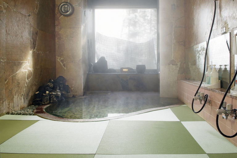 Bathroom 4, Matsudaya Ryokan, Hanamaki