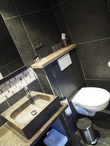 Bathroom 4, Hotel Bloemenhof, West-Vlaanderen