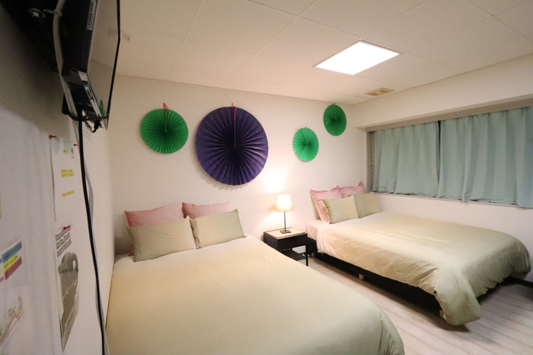 Bedroom 2, Residence Osaka Nipponbashi, Osaka