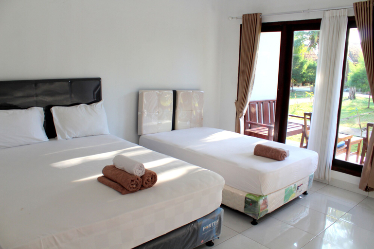 Bedroom 4, Nusa Indah Bungalows, Lombok