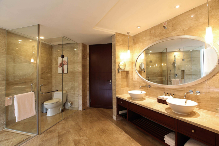 Bathroom 5, Beijing Marriott Hotel Northeast, Beijing