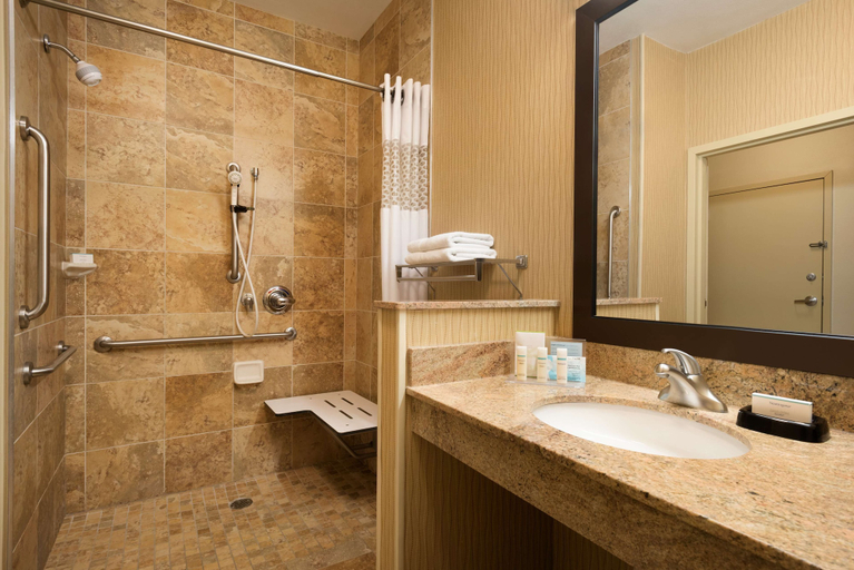 Bathroom 4, Hampton Inn Battle Creek, Calhoun