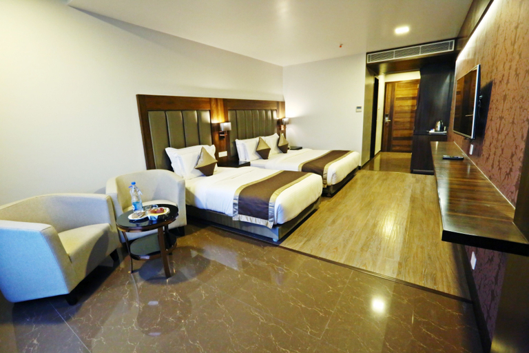 Bedroom 1, Hotel Ivy, Raipur