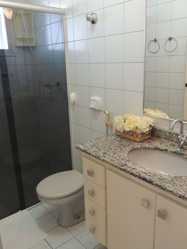 Bathroom 4, Praia das Dunas Apartamento Aconchegante 2 Quartos, Cabo Frio