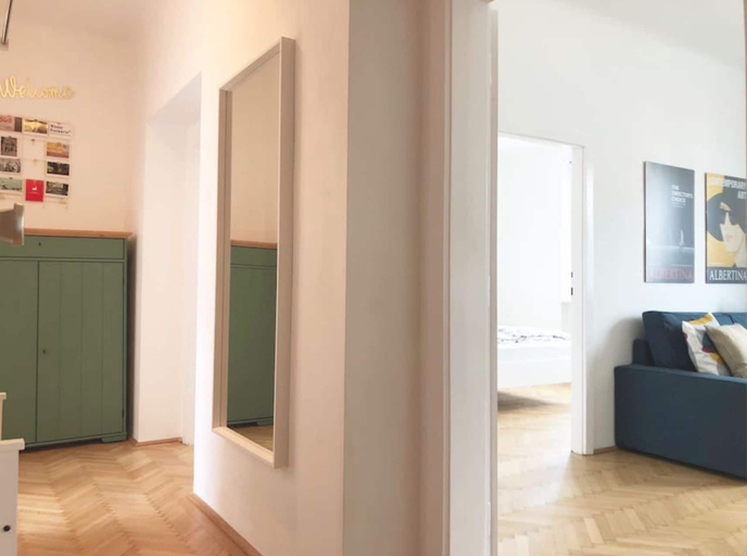 Bedroom 3, Lovely Apartment directly at Naschmarkt, Wien