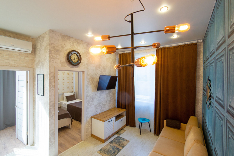 Bedroom 3, More Apartments na Tsvetochnoy 30 - 1, Sochi gorsovet