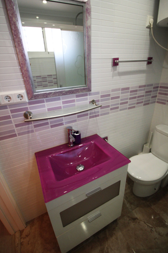 Bathroom 4, Islas Azores - Apartamento en 1ª línea de playa, Almería