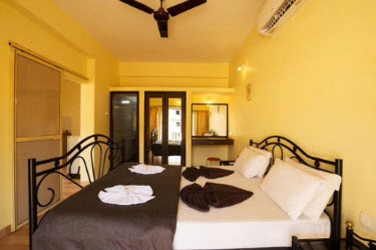 Bedroom 3, Marina Bay Beach Resort, North Goa