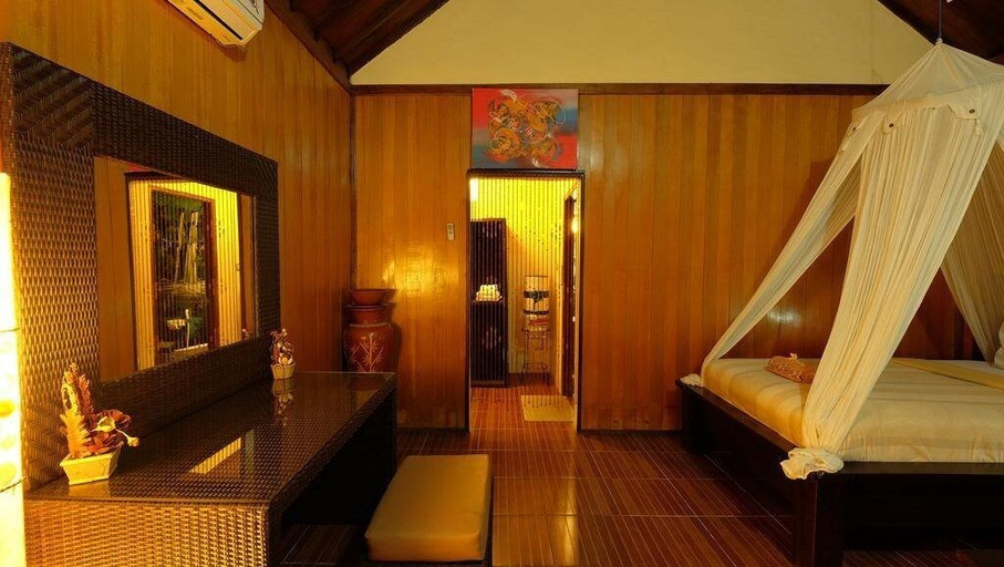 Bedroom 3, Salim Beach Resort, Lombok