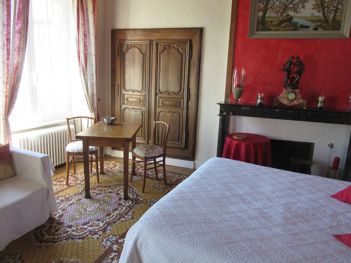 Bedroom 3, Le Haut Manoir, Manche