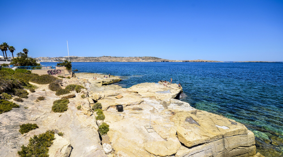 Others 5, Seashells 2 bedroom Apartment with sunny terrace with stunning panoramic sea views by Getaways Malta, Saint Paul's Bay