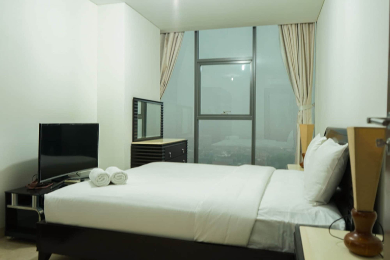Bedroom 1, 2BR with Study Room at L'Avenue Apartment, South Jakarta