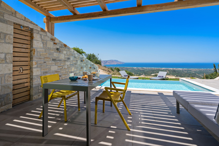 View from room 4, Thea Villas Complex, Crete