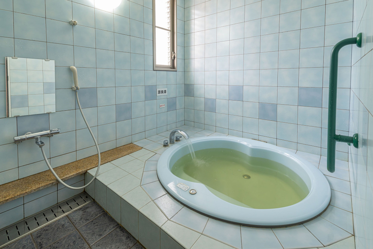 Bathroom 4, Hotel Teiregikan, Tobe